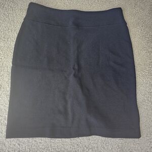 Boston Proper Classic Black Pencil Skirt